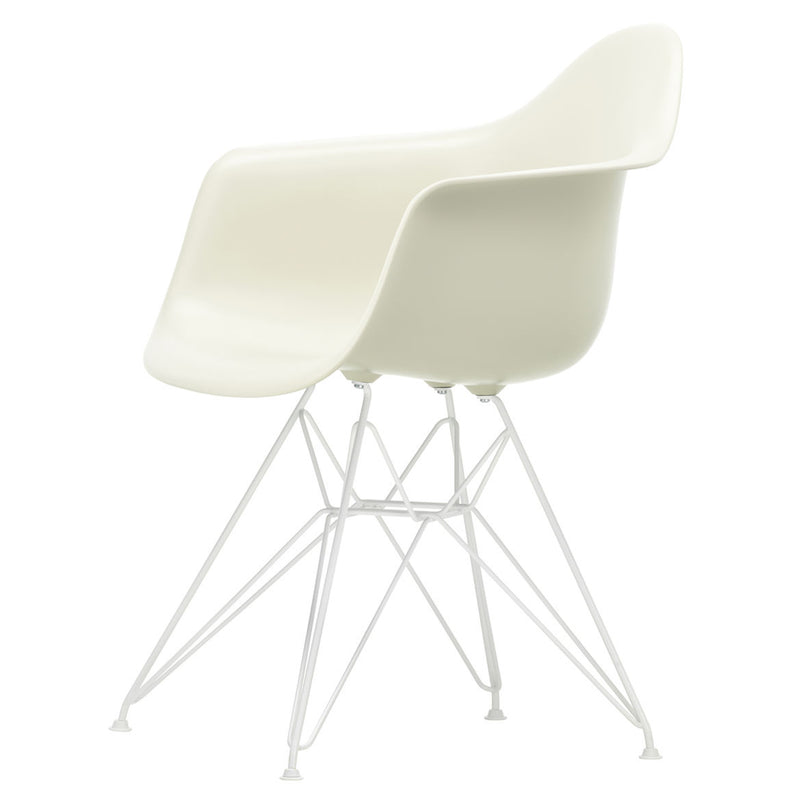 Vitra - Eames Plastic Armchair DAR RE | kieselstein RE / weiß