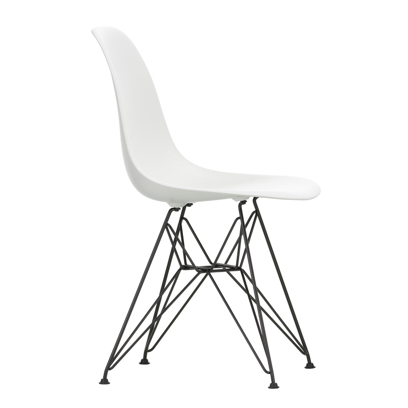 Vitra - Eames Plastic Side Chair DSR RE | weiß RE / basic dark