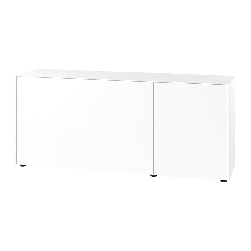 Piure - Nex Pur Box Sideboard | mit Türen / 180 x 75 x 48 cm / weiß RAL 9016