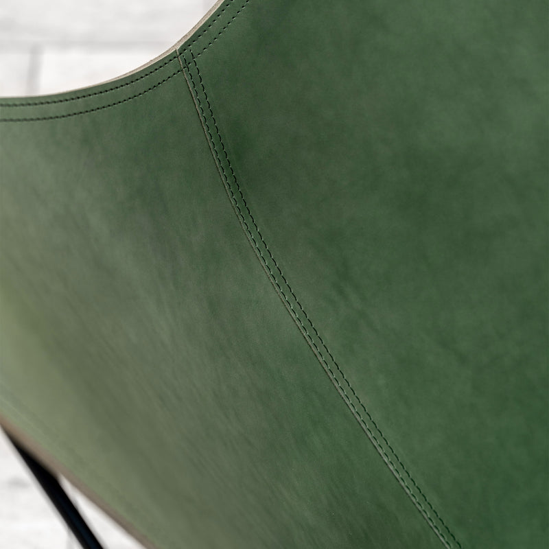 cuero - Pampa Mariposa Butterfly Chair | grass green/schwarz