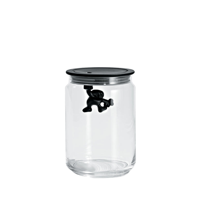 A di Alessi - Gianni Küchendose | 90 cl / schwarz