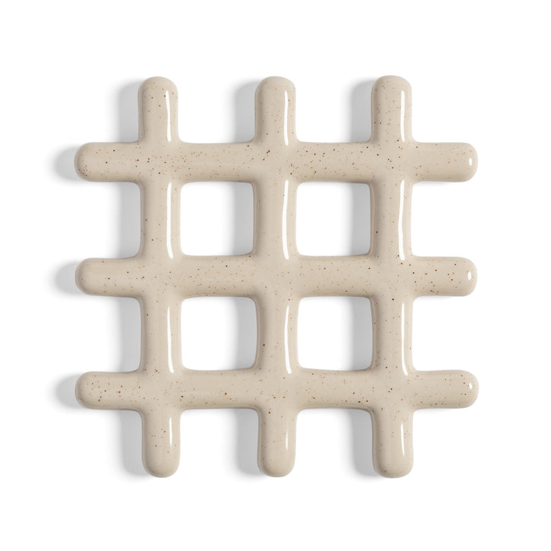 &amp;klevering - Trivet Untersetzer | beige