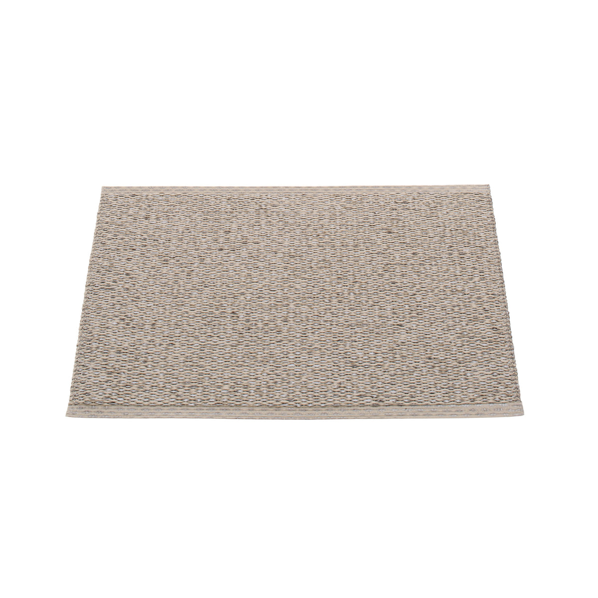 Pappelina - Svea Teppich (70 cm) | 70 x 50 cm / mud metallic/mud