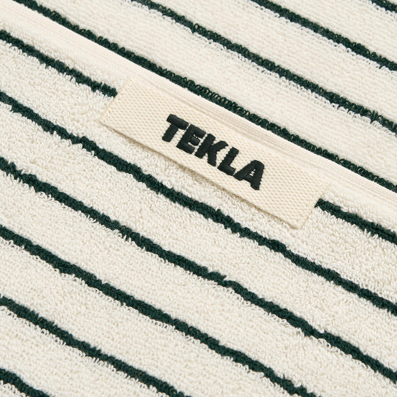 Tekla - Terry Handtuch | Badetuch (70 x 140 cm) / Racing green, Gästehandtuch (30 x 50 cm) / Racing green, Handtuch (50 x 90 cm) / Racing green