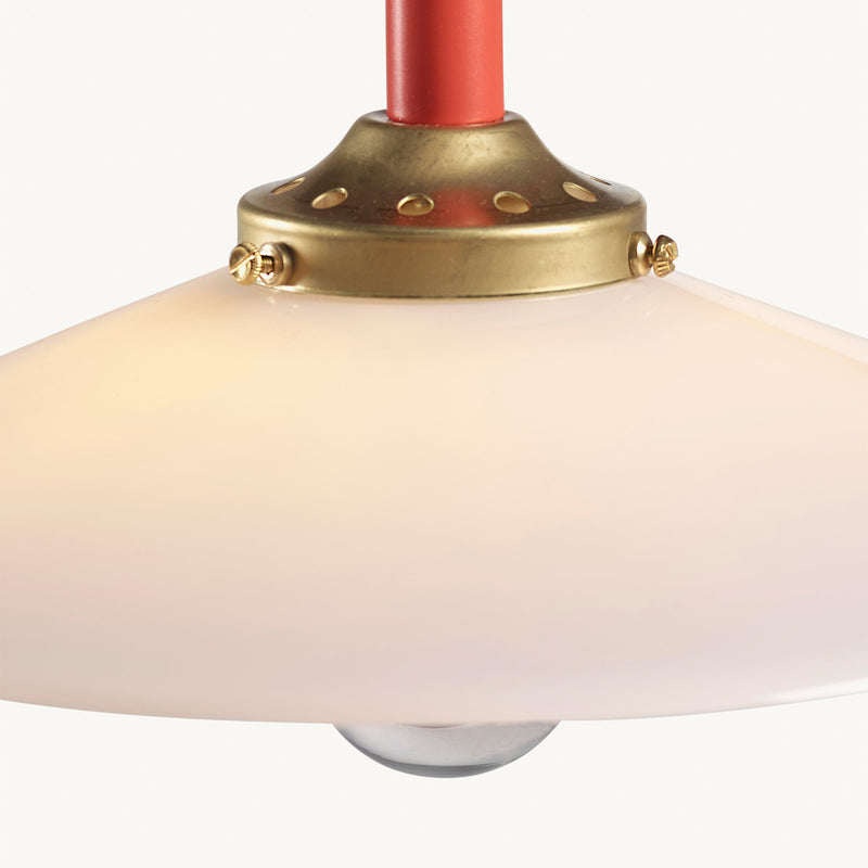 Valerie Objects - Standing Lamp N°1 Stehleuchte Marmor | rot