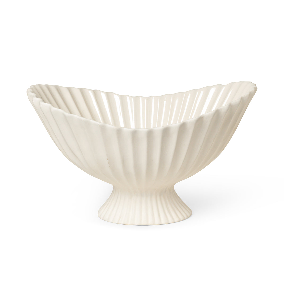 Ferm Living - Fountain Dekoschale | large / off-white