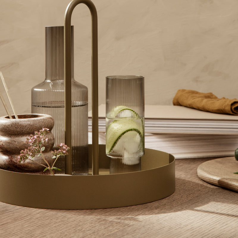Ferm Living - Ripple Longdrink Gläser (4er-Set)