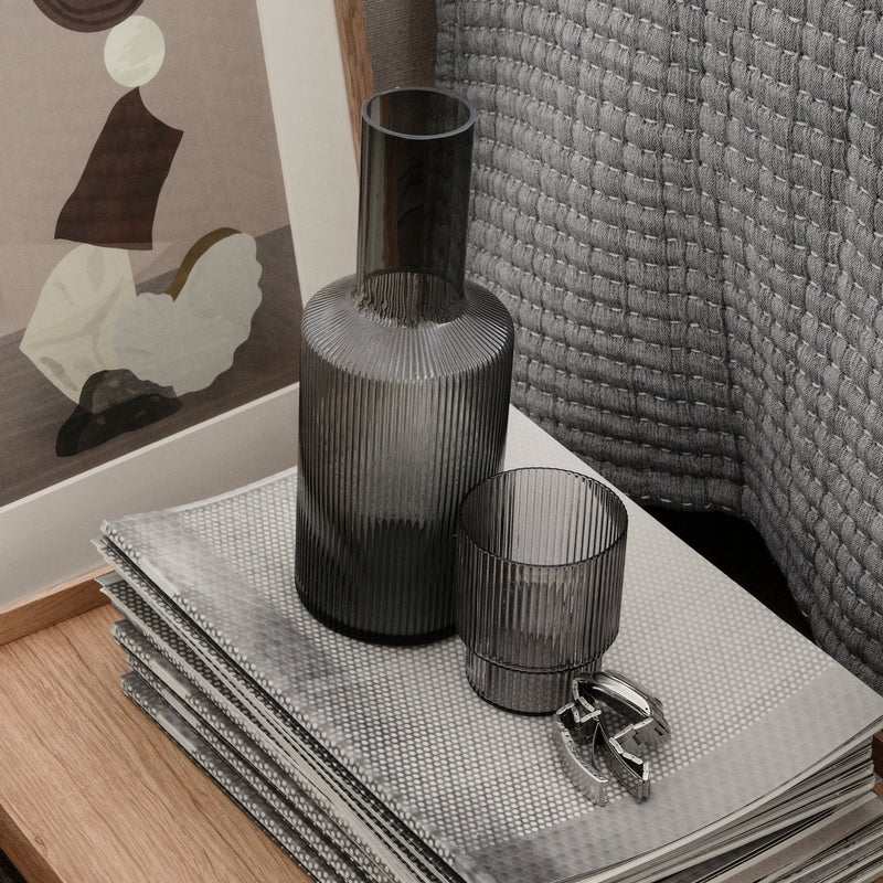Ferm Living - Ripple Weißweinglas (2er-Set)