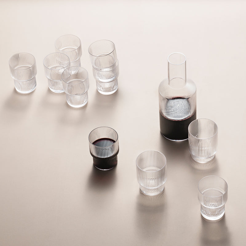 Ferm Living - Ripple Weinkaraffe